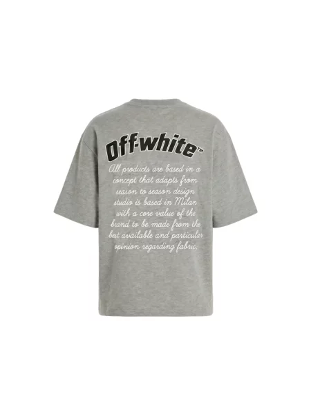 Koszulka Off-white z logo biała