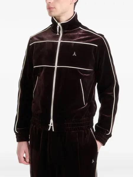 Velurová bunda Manière De Voir hnědá