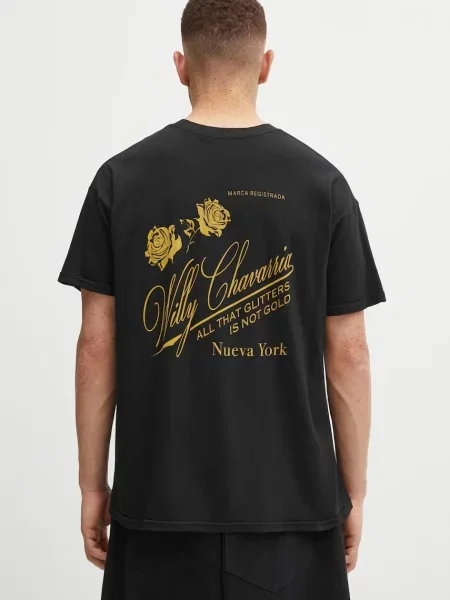 Willy Chavarria tricou din Willy Label Easy cu imprimeu negru