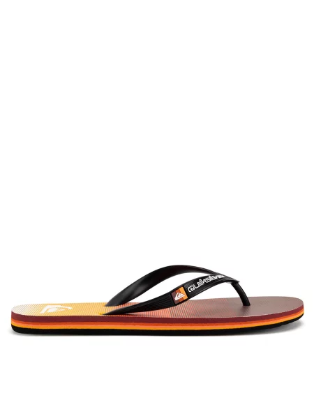 Quiksilver Šlepetės per pirštą MOLOKAI STRIPE XNNK juoda
