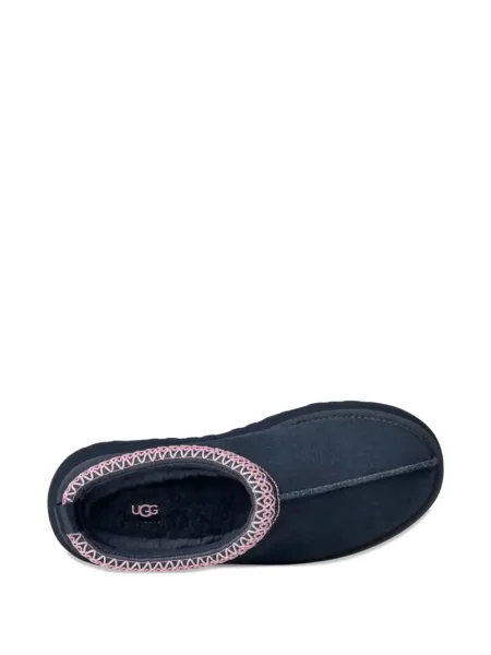 Papuci tip mules Ugg cu platformă albastru