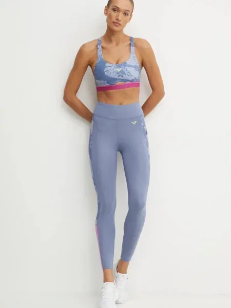 Športová podprsenka Roxy Pure Pursuit modrá