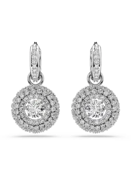 Swarovski сережки металеві з цирконієм SUBLIMA