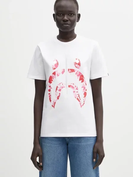 A Bathing Ape tricou din ABC Camo Shark