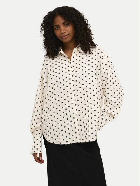 Kaffe Cămașă Oscarna bej