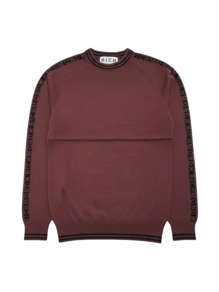 Sweter John Richmond wełniany brązowy