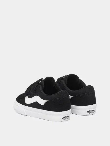 Шкіряні Дитячі Кеди низькі Vans VERO LS V чорний