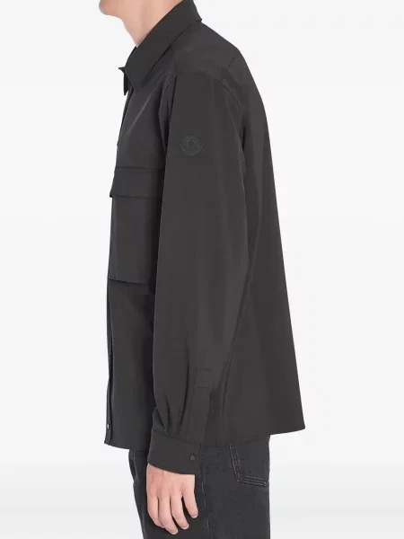 Cămașă Moncler lungă negru