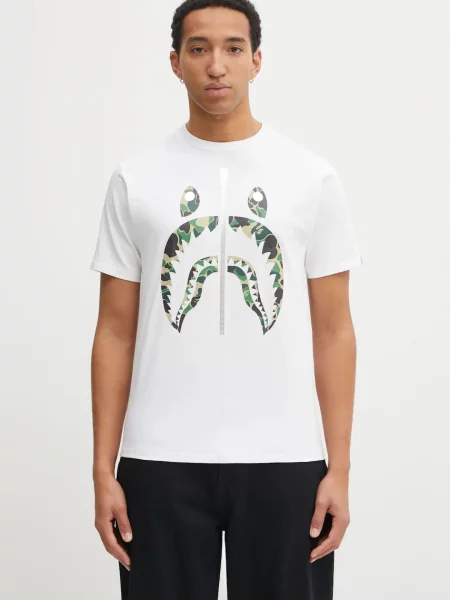 A Bathing Ape tricou din ABC Camo Shark