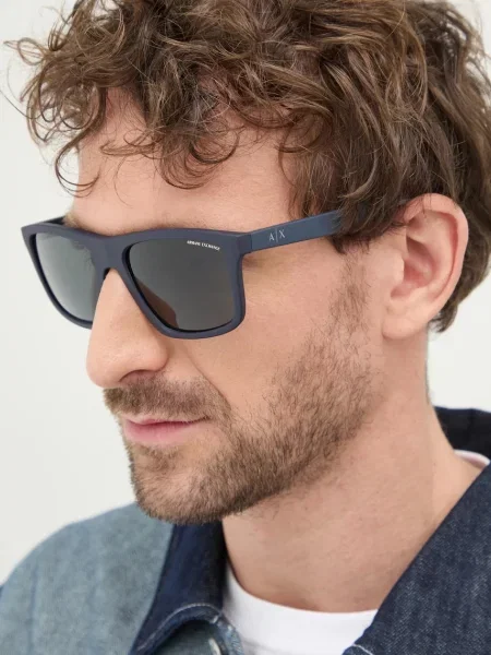 Сонцезахисні окуляри Armani Exchange синій