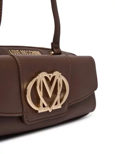 LOVE MOSCHINO Rankinė Tamsiai ruda