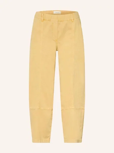 Opus Spodnie Myha Edit beige beżowe
