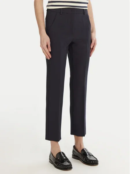 Weekend Max Mara Pantaloni chino Rana Bleumarin