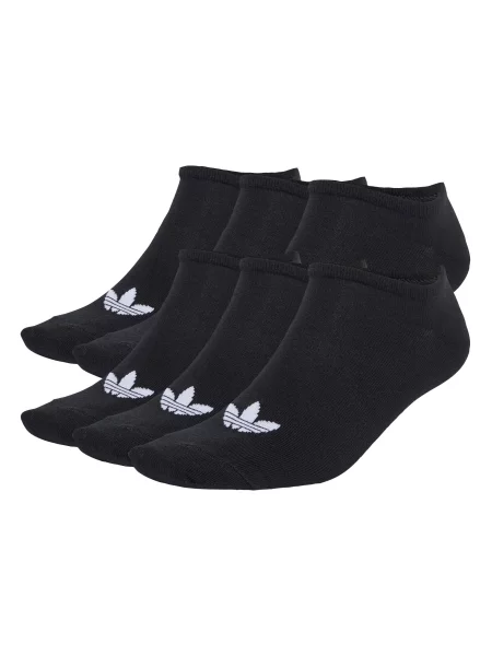 ADIDAS ORIGINALS Ponožky Liner 6 Pairs černá bílá