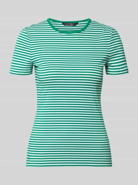 T-shirt z okrągłym dekoltem model ‘ALLI’ Lauren Ralph Lauren