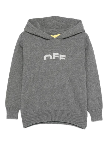 Bluza z kapturem dziecięca Off-white biała
