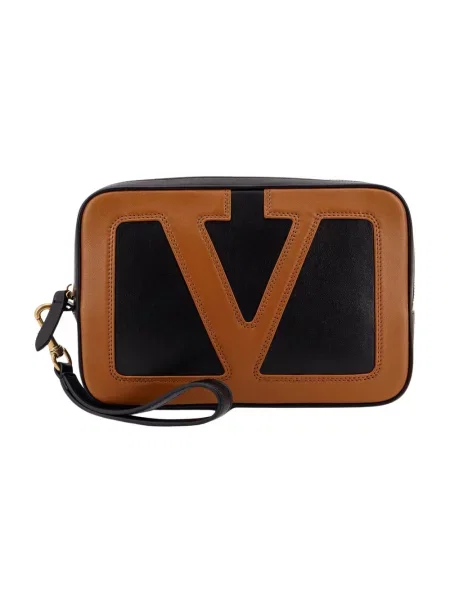 Lniana torba Valentino Garavani retro