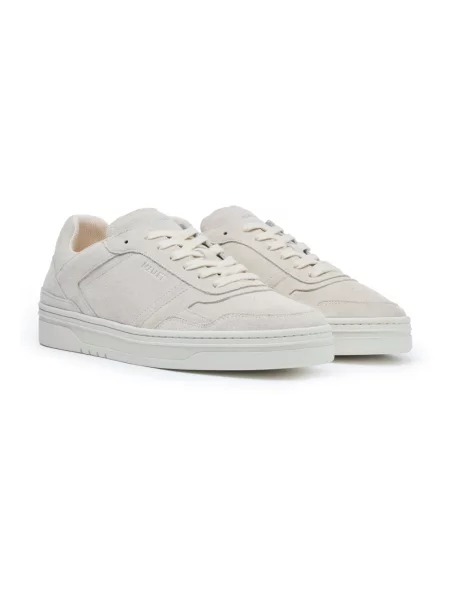Sneakersy Mallet London skórzane beżowe