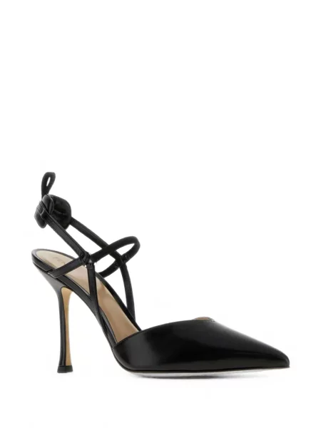 Pantofi cu toc Fendi din piele negru