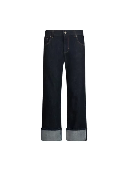 Liu Jo jeansy high waist niebieskie