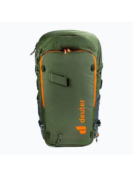 Deuter Alproof Tour 38 + 5 l khaki/fekete lavina hátizsák. Méret: l fekete