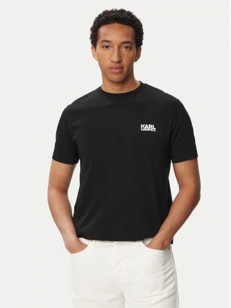 KARL LAGERFELD T-Shirt czarny