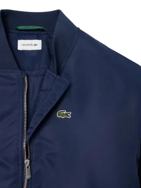 Kurtka bomber dziecięcy Lacoste niebieski