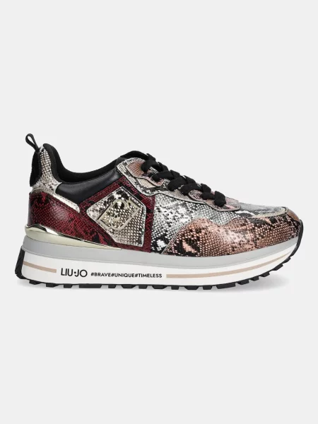 Sneakersy Liu Jo skórzane czerwone