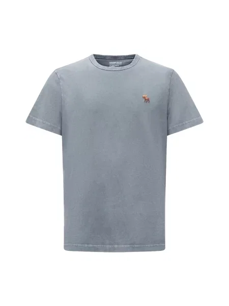 Abercrombie & Fitch Tričko EVERYDAY ESSENTIAL čedičová šedá