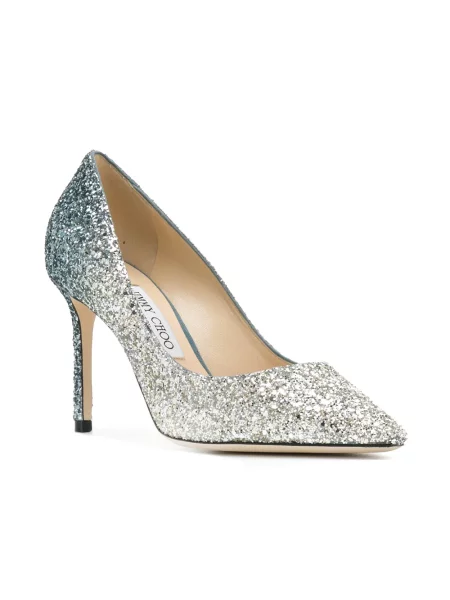 Czółenka Jimmy Choo srebrna