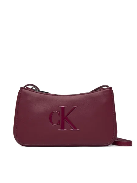 Calvin Klein Táska Bold Ck Mini Bag Bordó piros