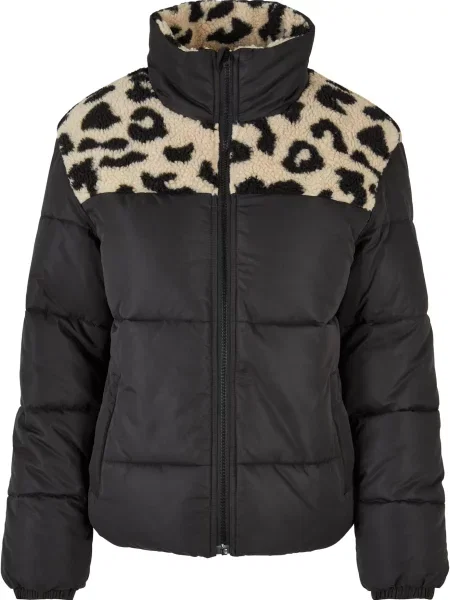 Urban Classics Zimní bunda béžová černá