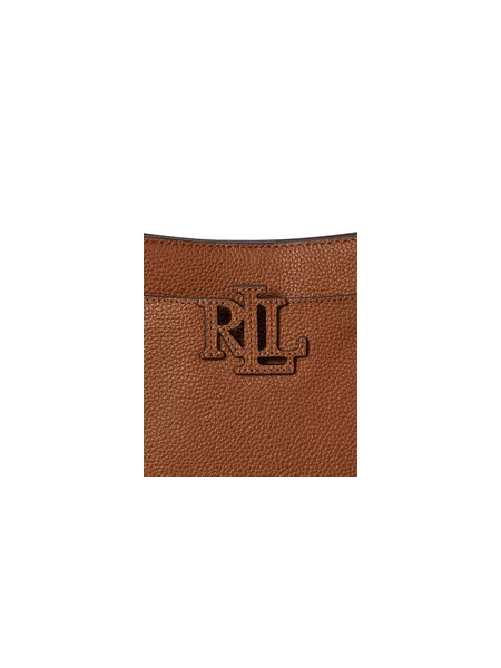 Lauren Ralph Lauren Torba za čez ramo svetlo rjava