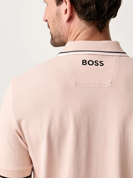 Поло Boss Green зеленое