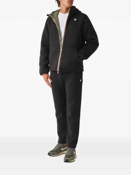 Reversibil hanorac cu glugă K-way negru