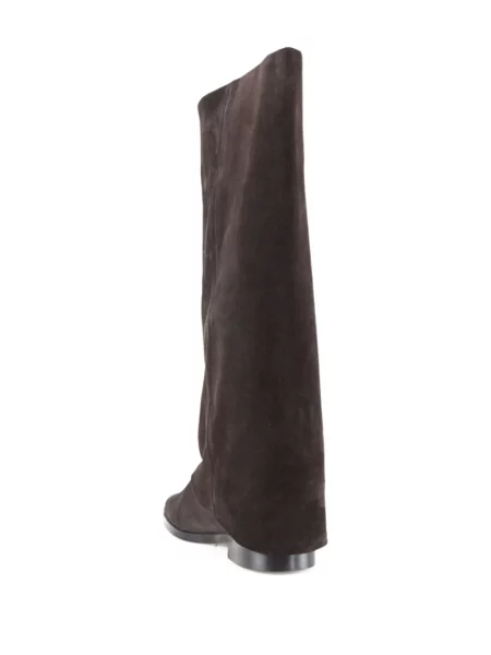 Botine Notabene din piele de căprioară maro