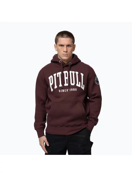 Bluza Pitbull Norton Hooded czerwona