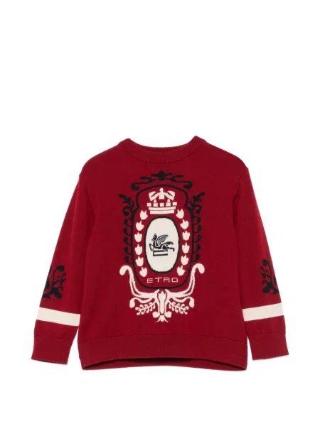 Sweter dziecięcy Etro czerwony