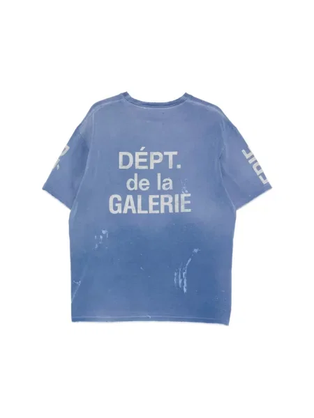 Koszulka Gallery Dept. z nadrukiem niebieska