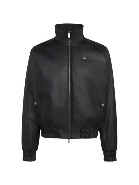 Geacă bomber Adidas cu tepi negru