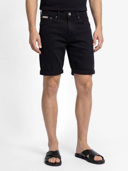 Calvin Klein Jeans dżinsowe szorty bermudy Mężczyźni jednolity 30 czarny
