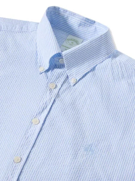 Cămașă Brooks Brothers cu dungi albastru