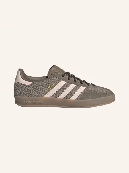 Adidas Originals Sneakersy Gazelle Indoor hnědá / světle růžová zelená