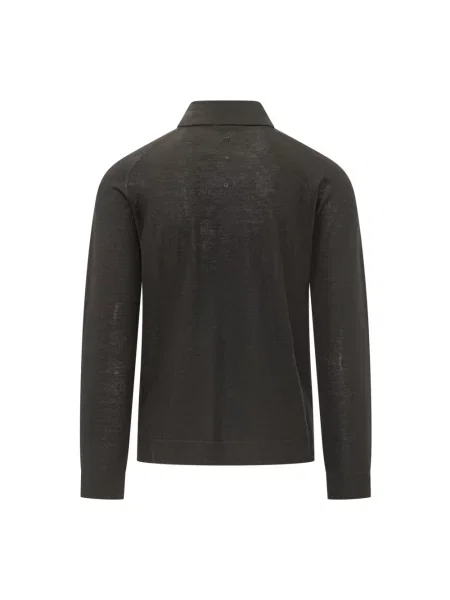 Sweter Premiata wełniany czarny