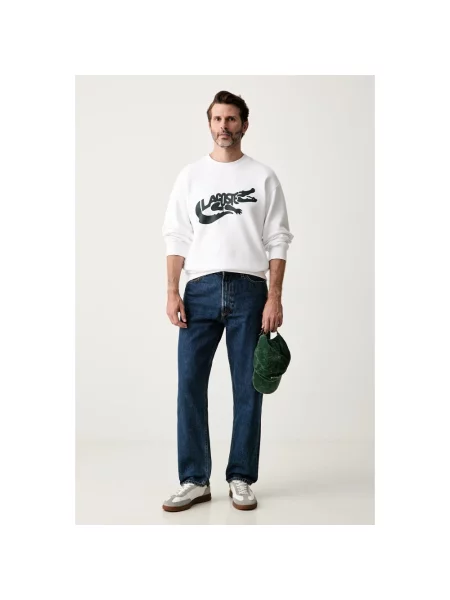 Lacoste bluza biała
