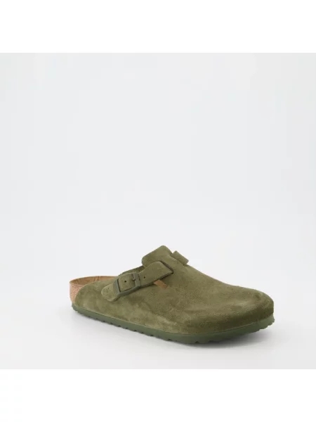 Trampki Birkenstock Boston Velvet Leather Thyme EUR 43 zielone