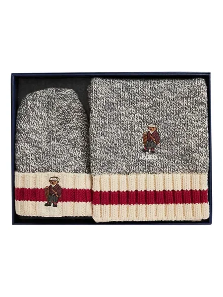 Szal dziecięca Polo Ralph Lauren szara