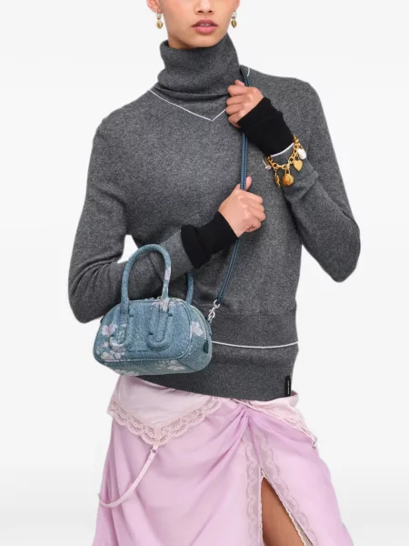 Top Marc Jacobs cu model floral albastru