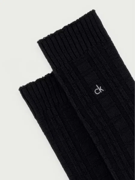Calvin Klein ponožky pánske s vlnou čierna