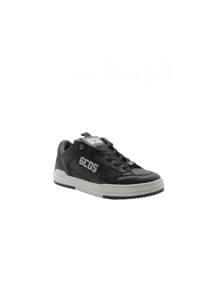 Sneakersy Gcds skórzane czarne